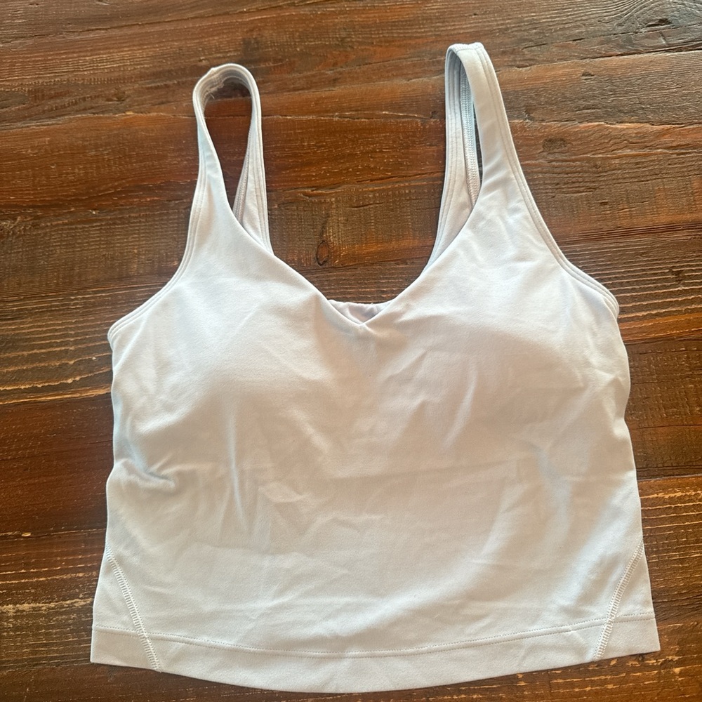 Light blue Lululemon align tank